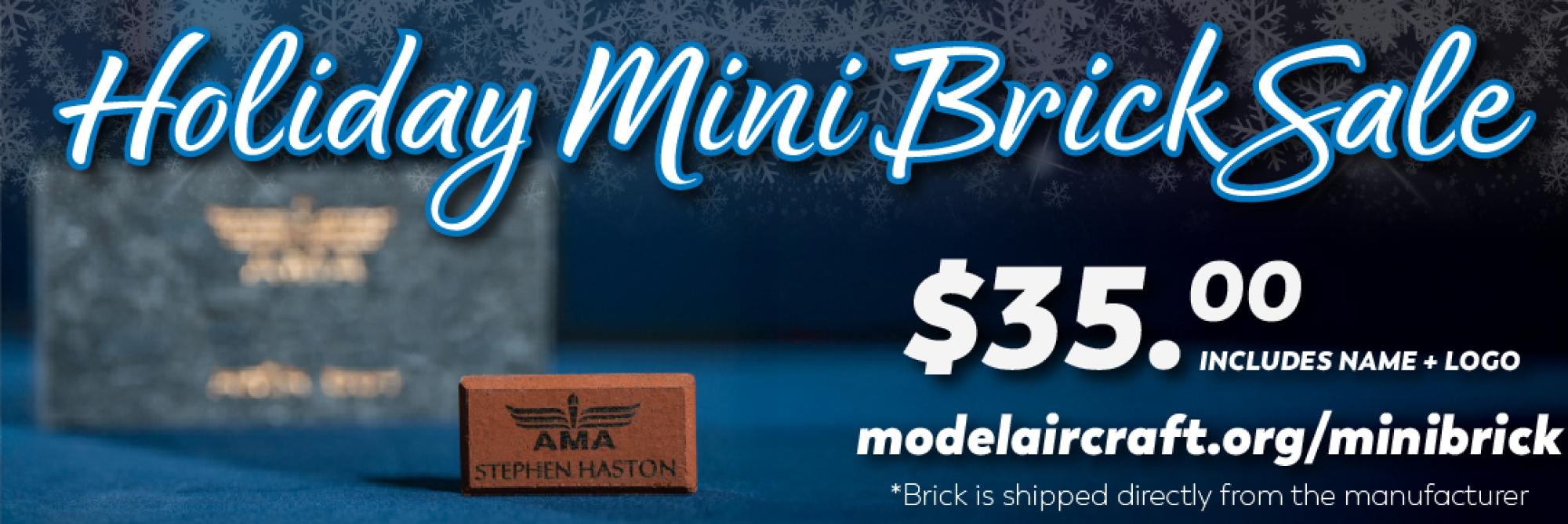 Holiday Mini Brick Sale